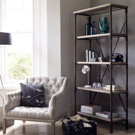 Industrial Chic Reclaimed Wood Pipe Shelving Unit Swoon Worthy