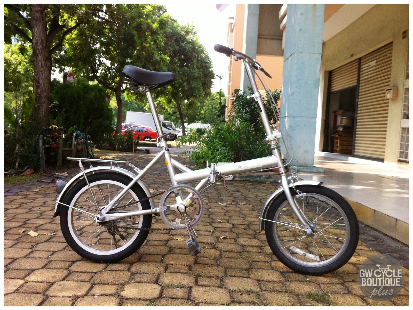 preloved folding bike