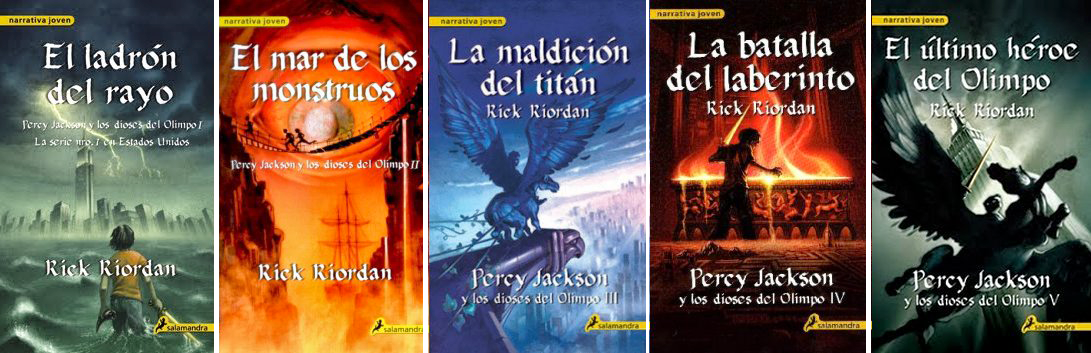 La Hermandad de los Libros: Reseña: Percy Jackson y El Ladrón del Rayo de  Rick Riordan