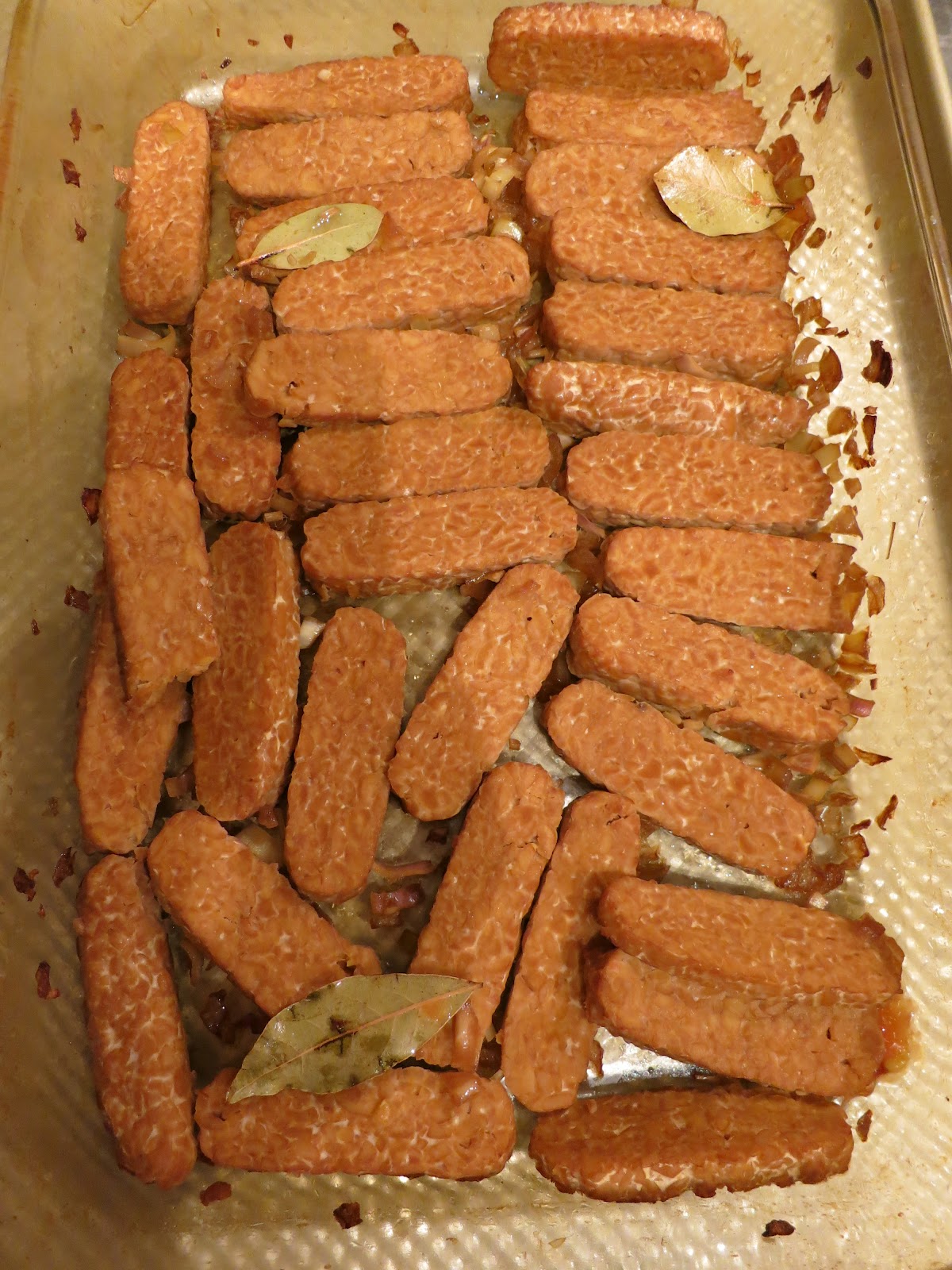 The Veracious Vegan Marinated Tempeh with Lemongrass