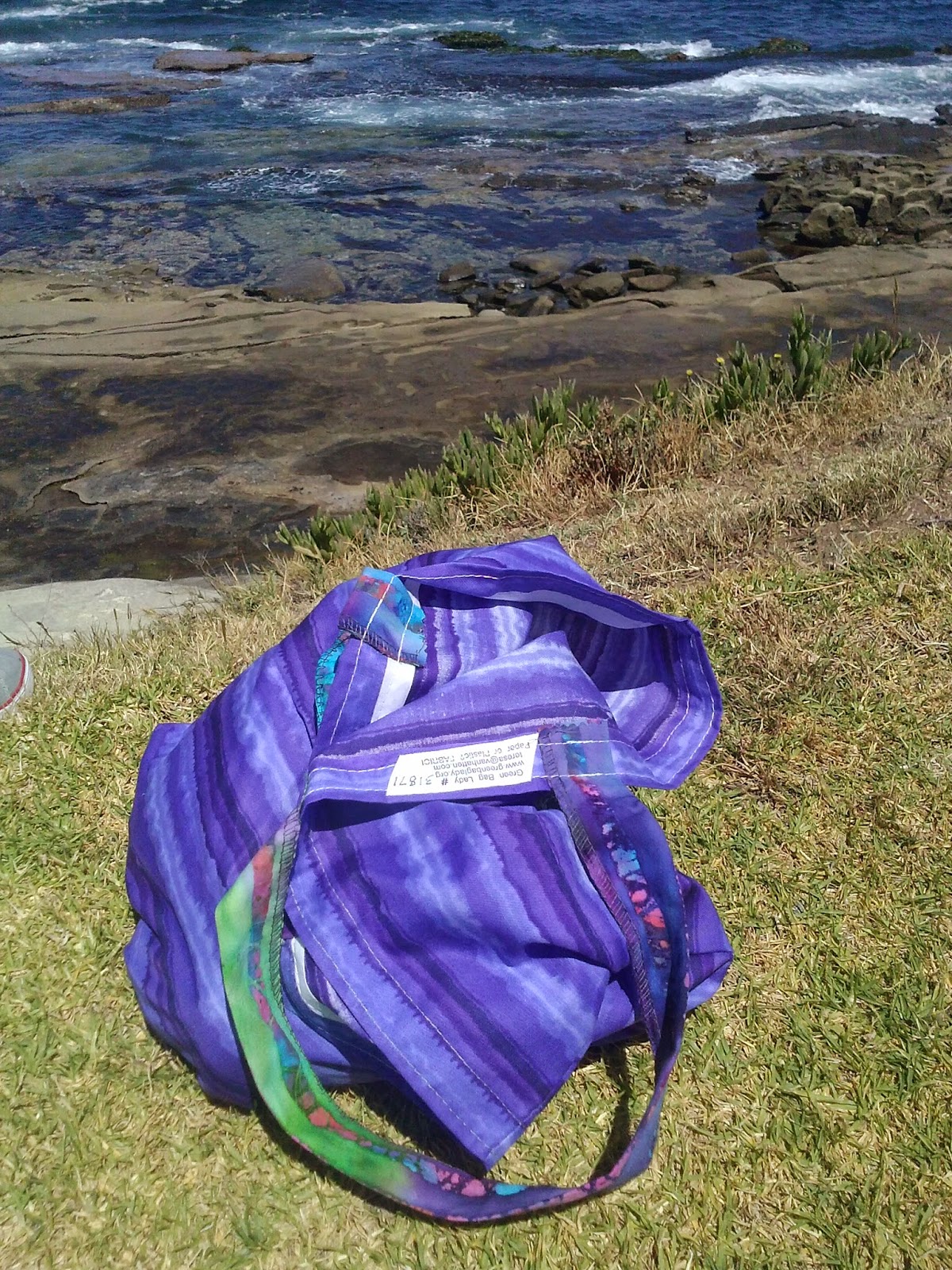 Green Bag Lady California Bag!