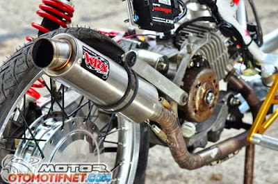 Knalpot WRX Yamaha X Ride