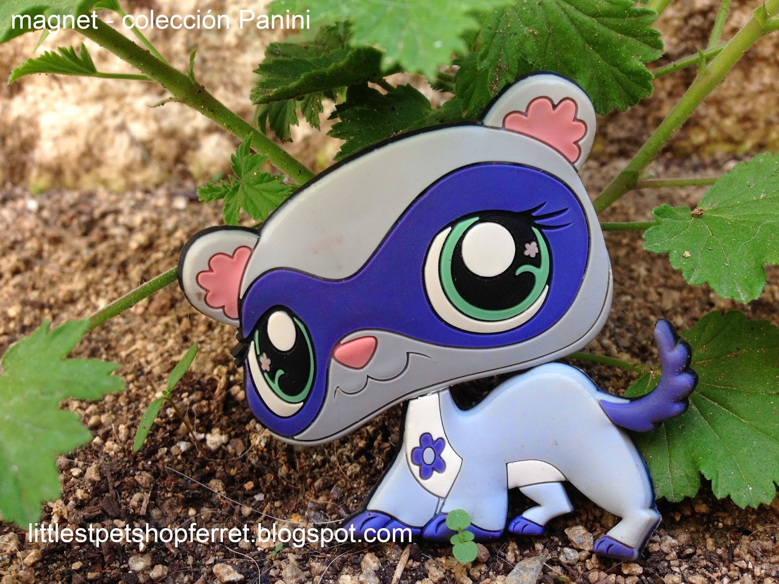 Littlest Pet Shop colección hurones. LPS ferret imán