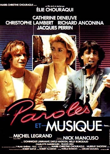 Paroles et musique de Élie Chouraqui (1984) - Unifrance