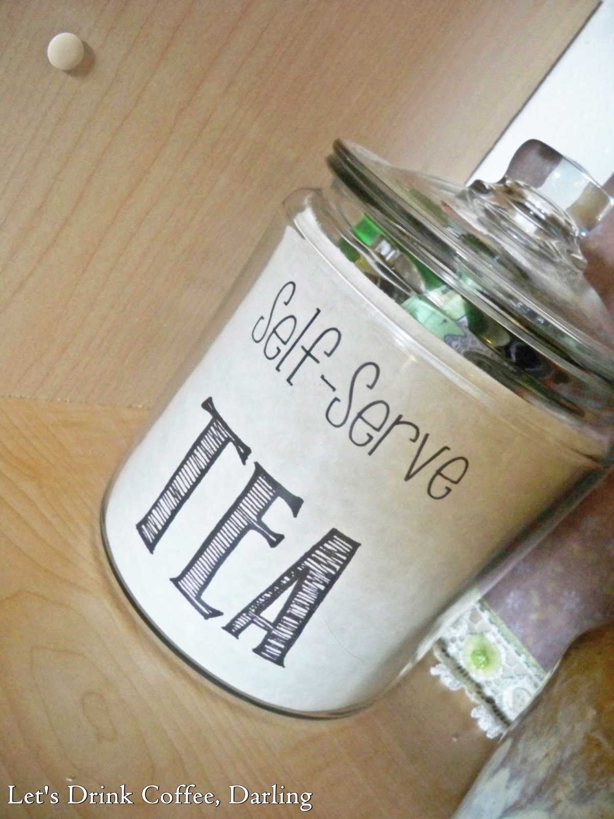 Let's Drink Coffee, Darling Making Our Apartment Our Home Coffee Bar & Dining Area