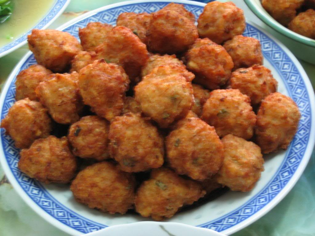 My Recipes DEEP FRIED MEAT BALLS
