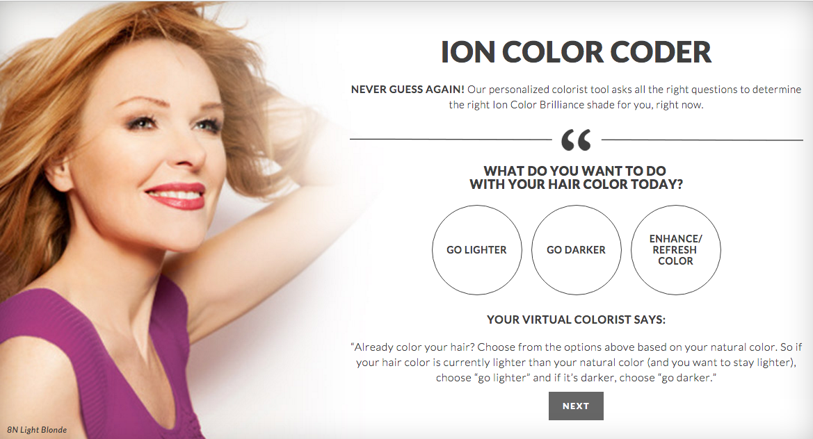Ion At Home Hair Color Coder Quiz Do It Yourself Nubia S Nonsense
