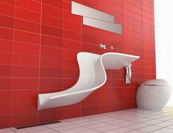 Badezimmer schwarz weià rot: gäste wc set cosma 160cm doppel ...