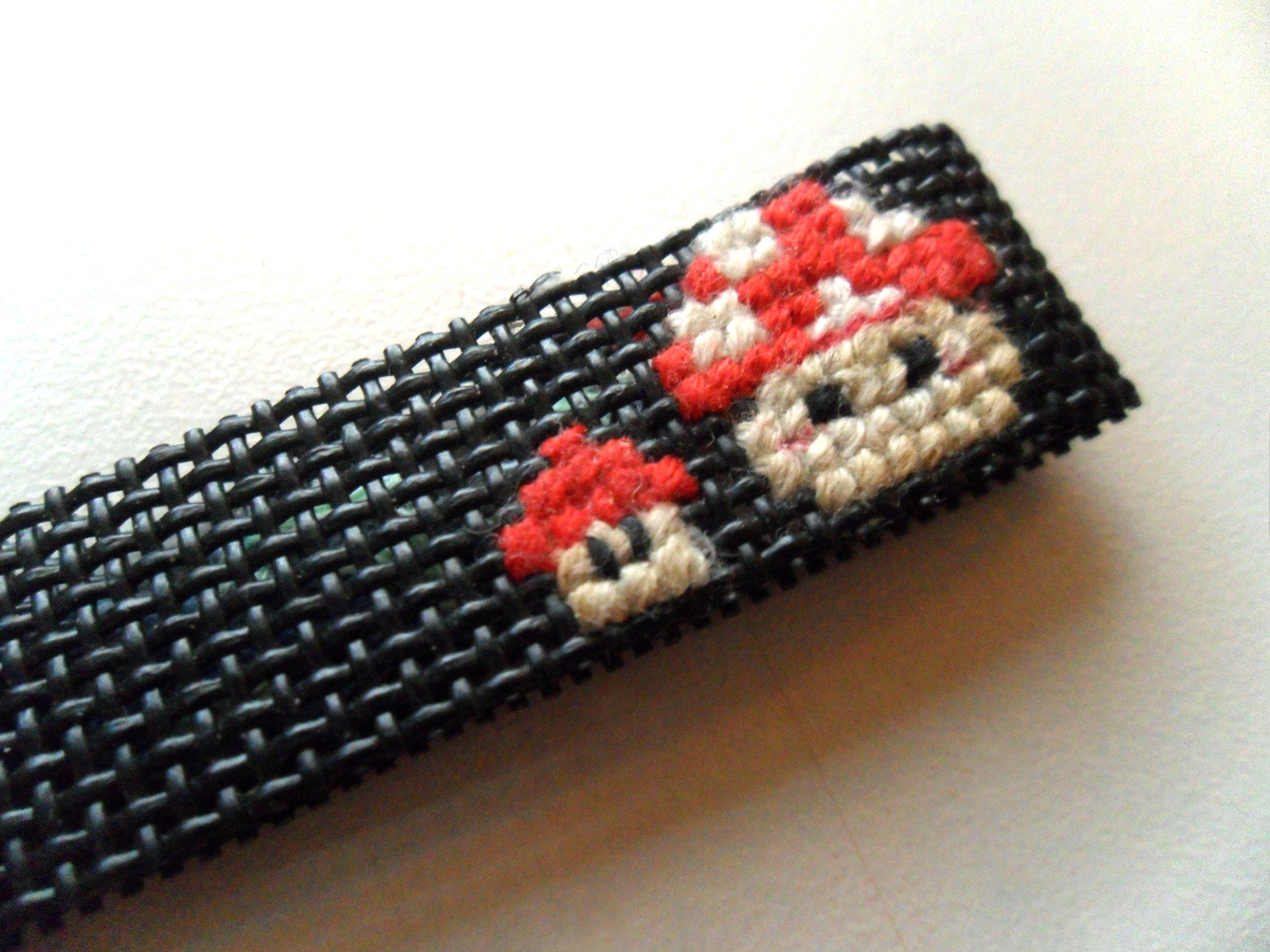 {DIY} CrossStitch Personalized Keychain Ting and Things