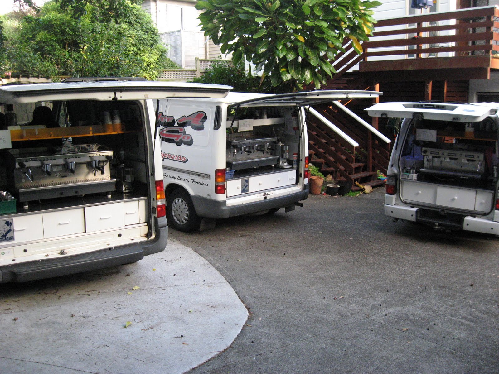 Mobile espresso van lifestyle mobile barista