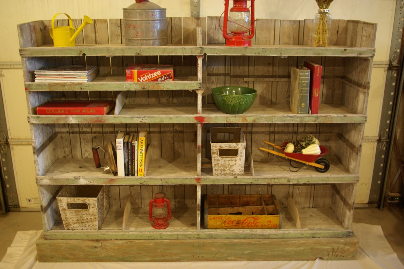Reclaimed Rustics: Rustic Barn Wood Bookcase