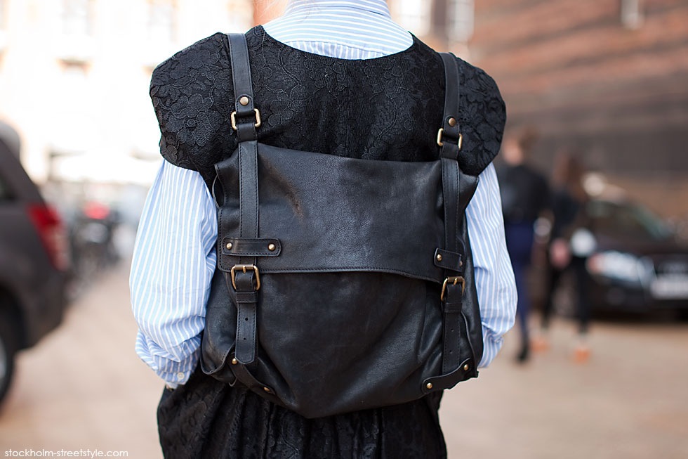 Nothing To Amend The backpack, a fashion comeback