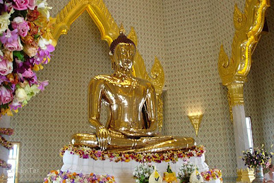 The Solid Gold Buddha Image in Wat Traimit