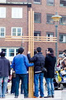 cross procession, oslo, good friday 06042012