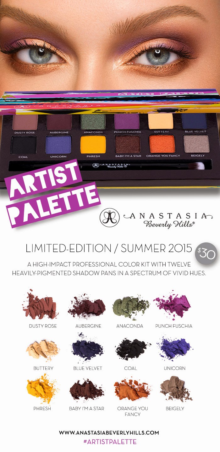 Anastasia Beverly Hills Limited-Edition Artist Palette Anastasia Beverly Hills Limited-Edition Artist Palette