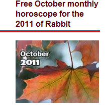 Free Horoscope October Monthly for the 2011