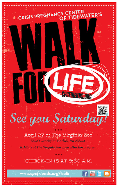 CPC's Walk for Life at The Virginia Zoo on April 27, 2013