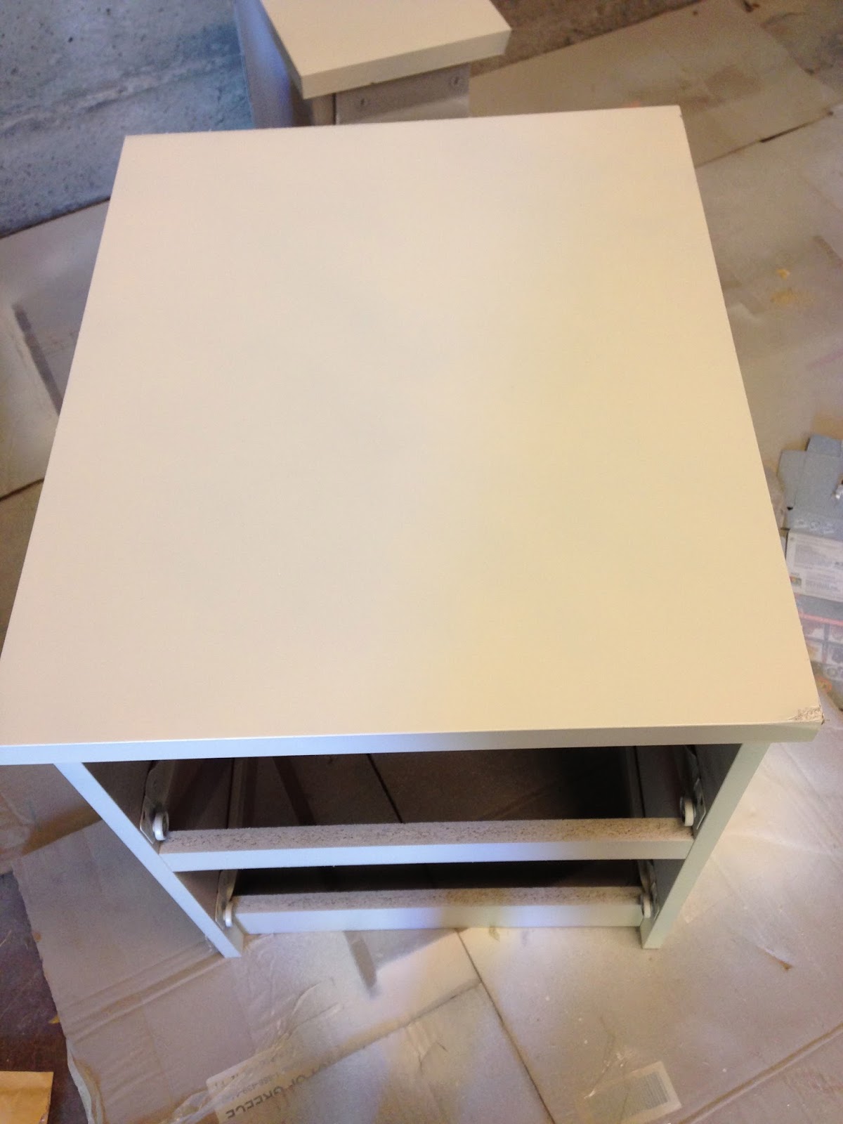 Forever and Always how to antique ikea crap.