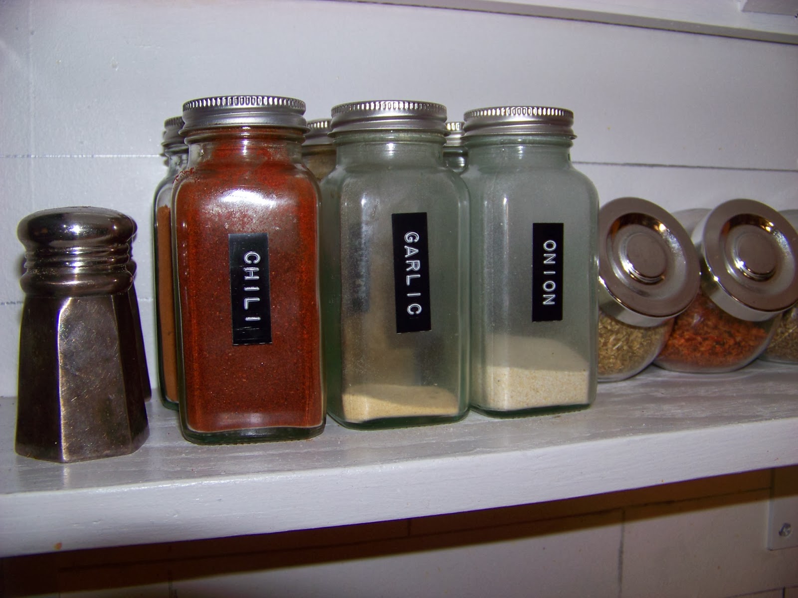 The Sunset Lane Label Maker Spice Jars