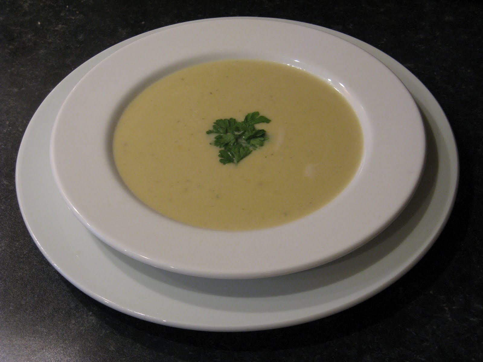 Chef Mel's Kitchen Recipe French Pink Garlic Soup