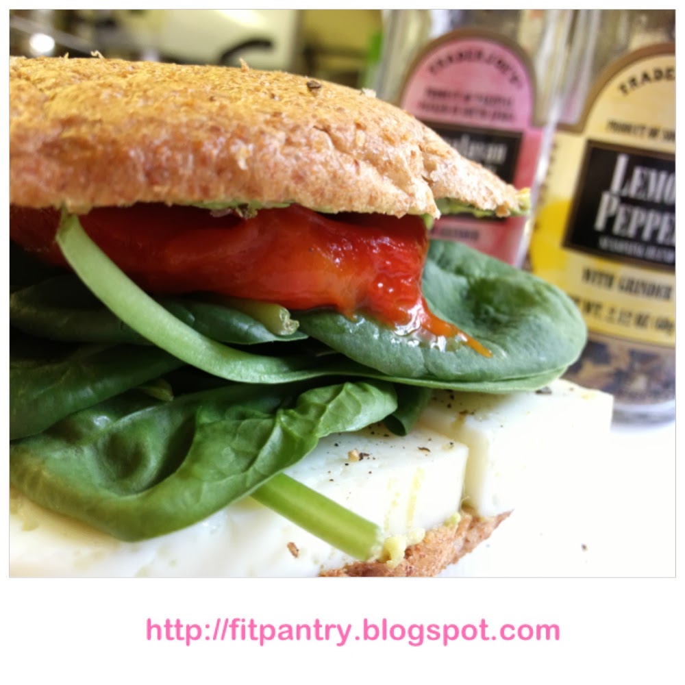 Fit Pantry Egg Whites Roasted Paprika Sandwich with Green Mayo