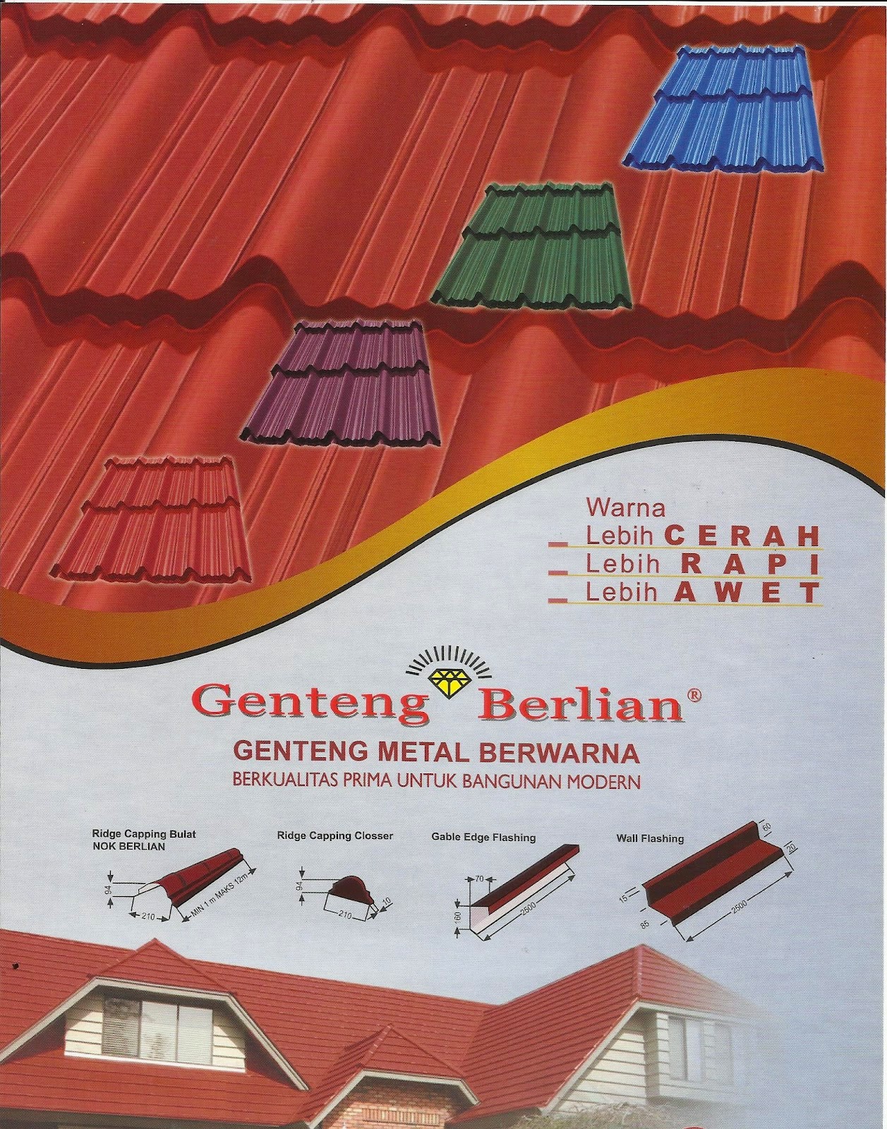 Genteng Metal Berlian GentengMetalBerlian