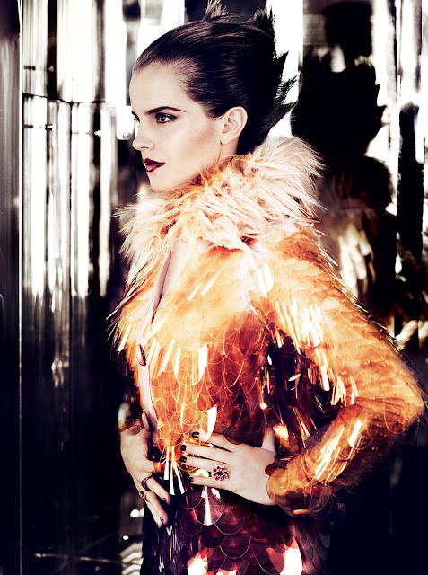 emma watson vogue shoot. Emma Watson Vogue US July 2011