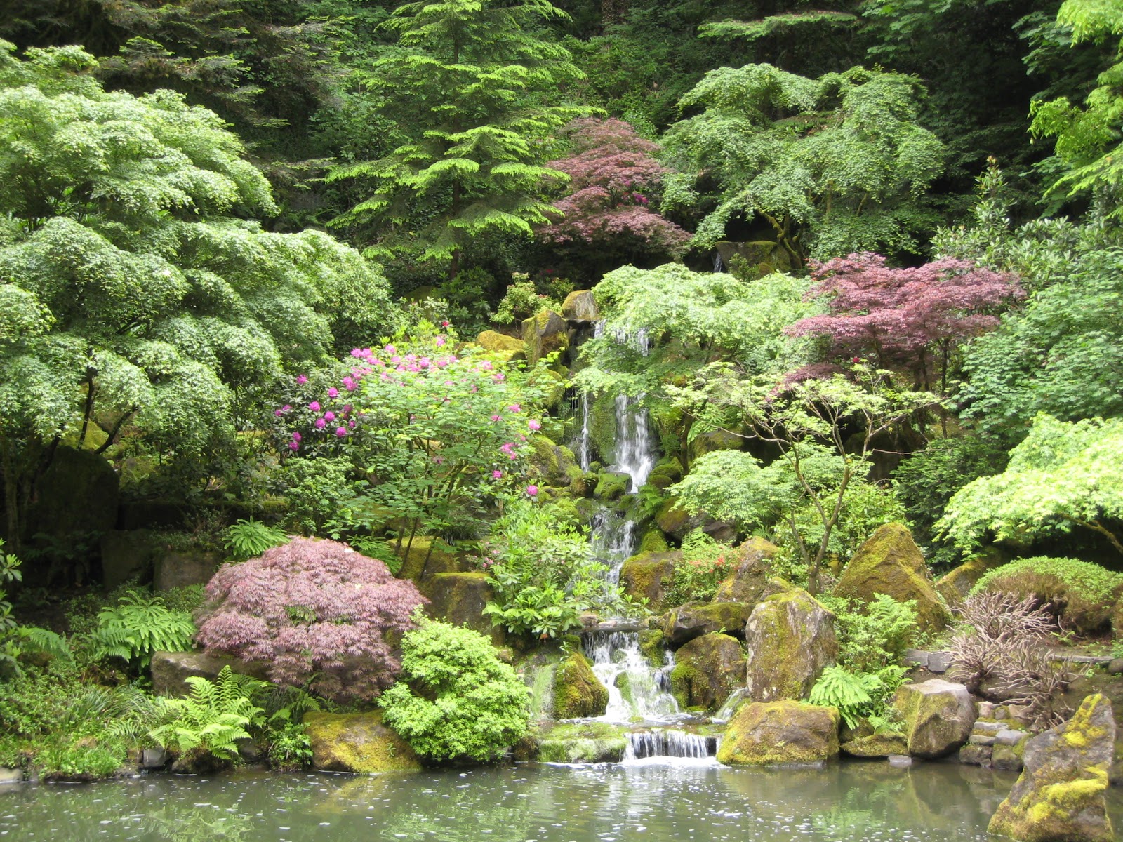 Shadows On Stone Sculpture and the Portland Japanese Garden
