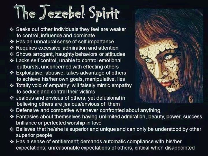 TENFOLD MINISTRY Spirit of Jezebel