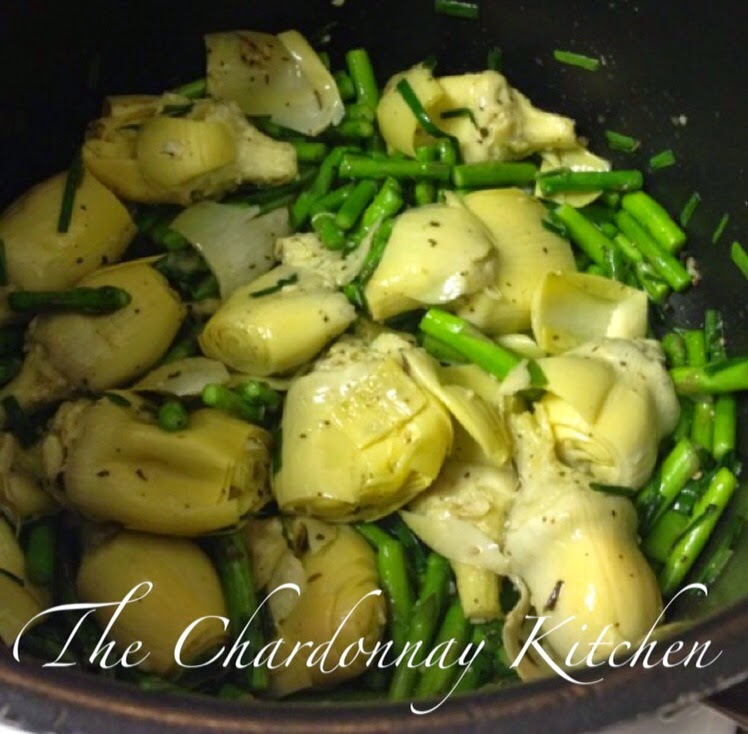 The Chardonnay Kitchen Artichoke Asparagus Soup