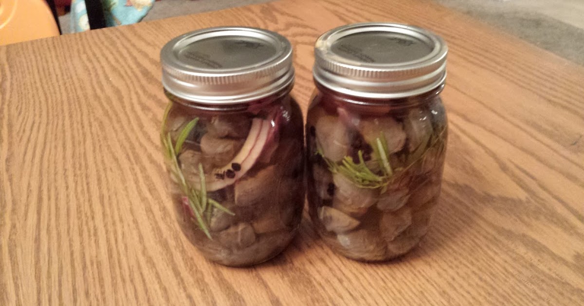 You have to cook it right Pickled Duck Gizzards