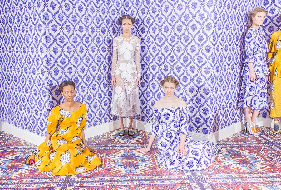 Tata Naka AW14 at London Fashion Week