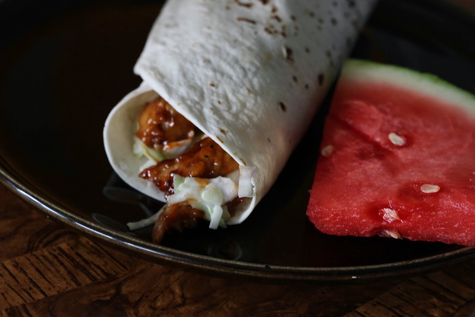 Rooted Vegan BBQ Seitan Wraps