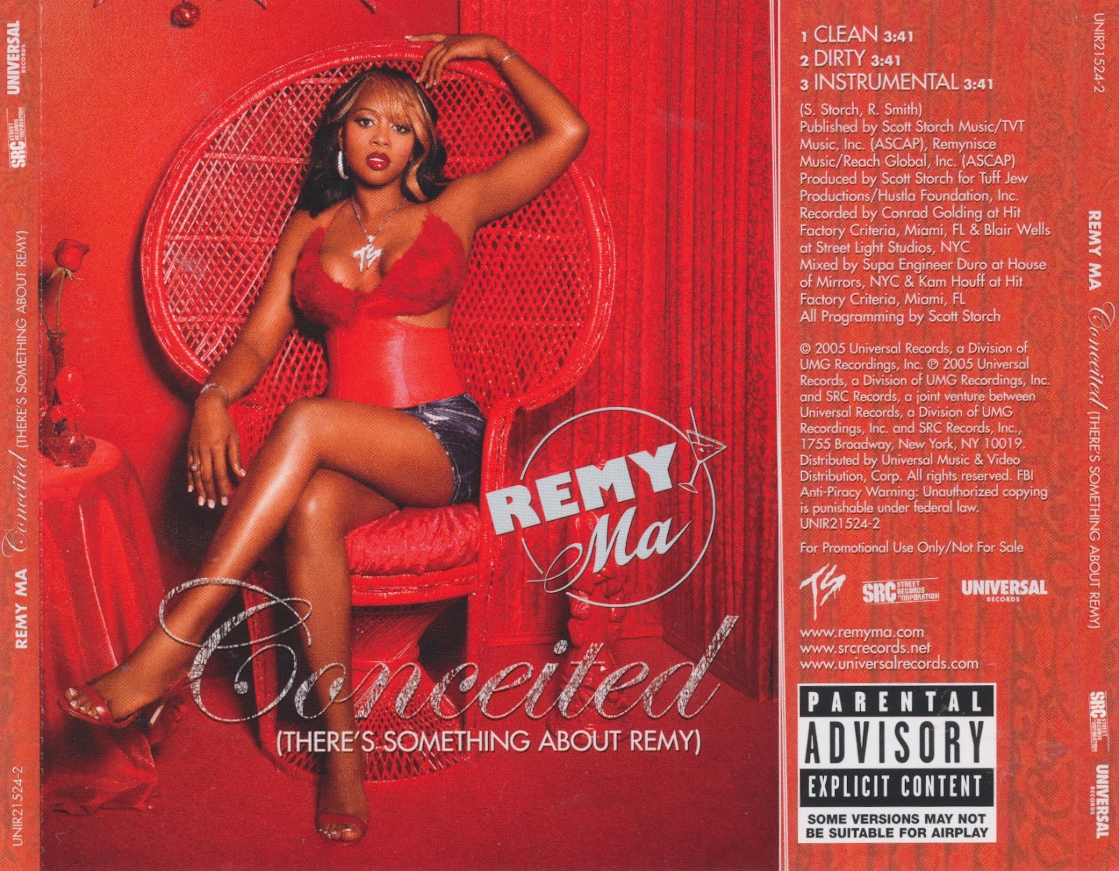 The LB Collection Remy Ma Conceited [CDS] 2005