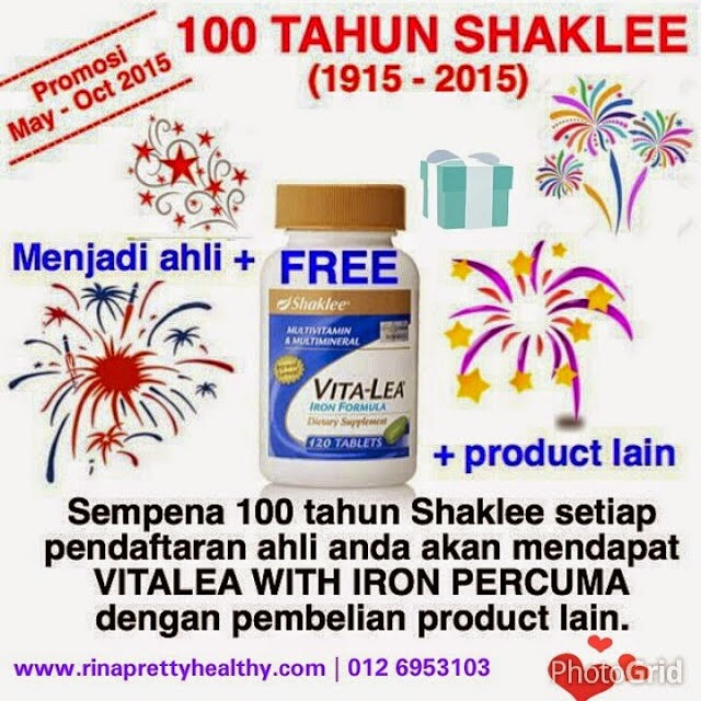 SHAKLEE 100 YEARS PROMOTION