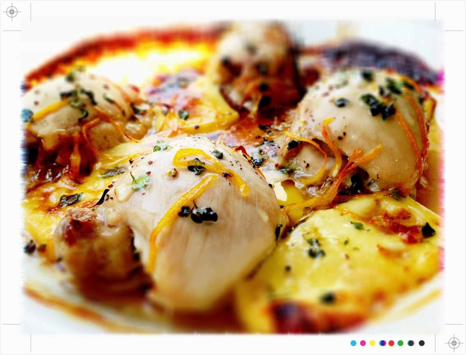 Toast Chicken with Honey Thyme & Haloumi