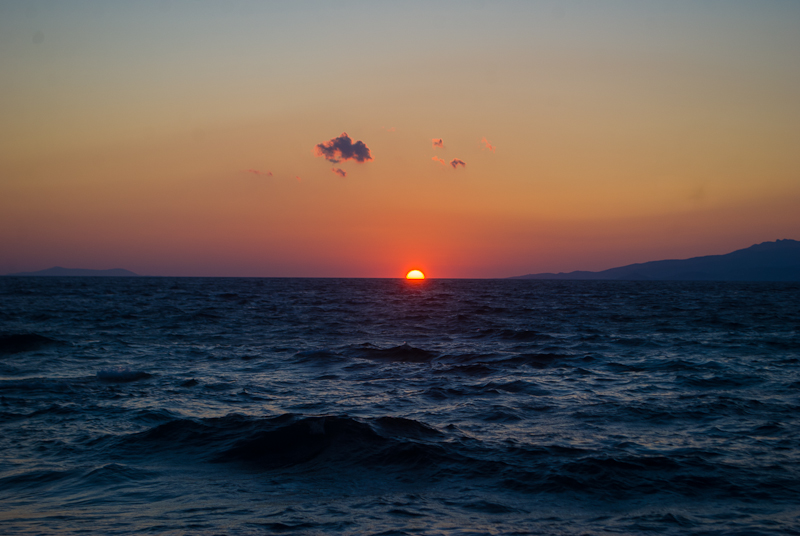 Sunset in mykonos greece tips for planning your exchange travel and academic + image of sunset in greece