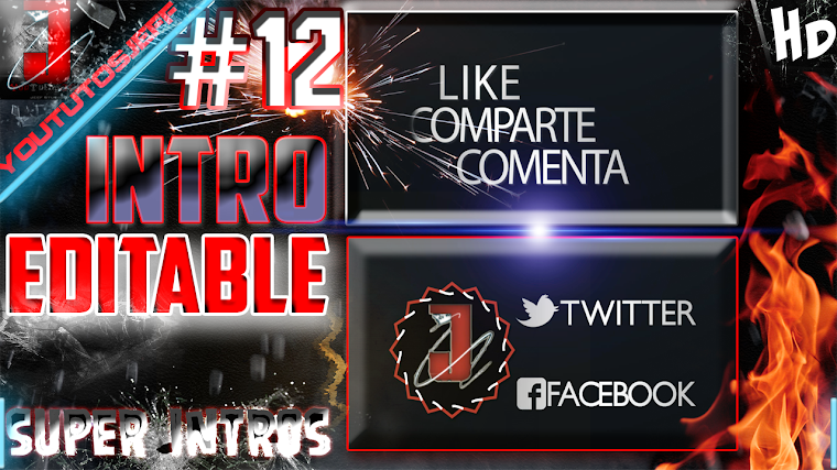 INTRO EDITABLE #12 CON AFTER EFFECTS CS6 | 2015