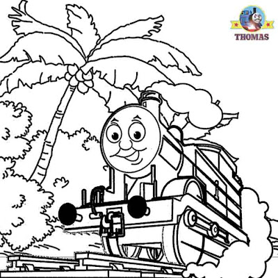 Misty Island rescue free coloring pages for boys activity worksheets for kids Thomas and friends art