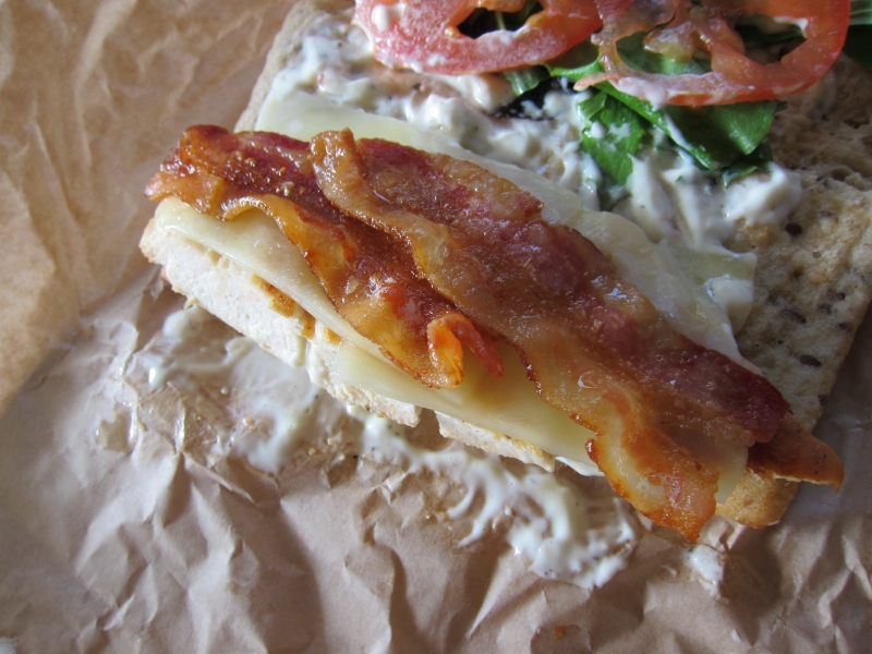 Review Wendy's Asiago Ranch Flatbread Sandwich Brand Eating
