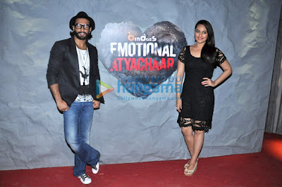 Promotion of 'Lootera' on the sets of UTV Bindass Emotional Atyachaar