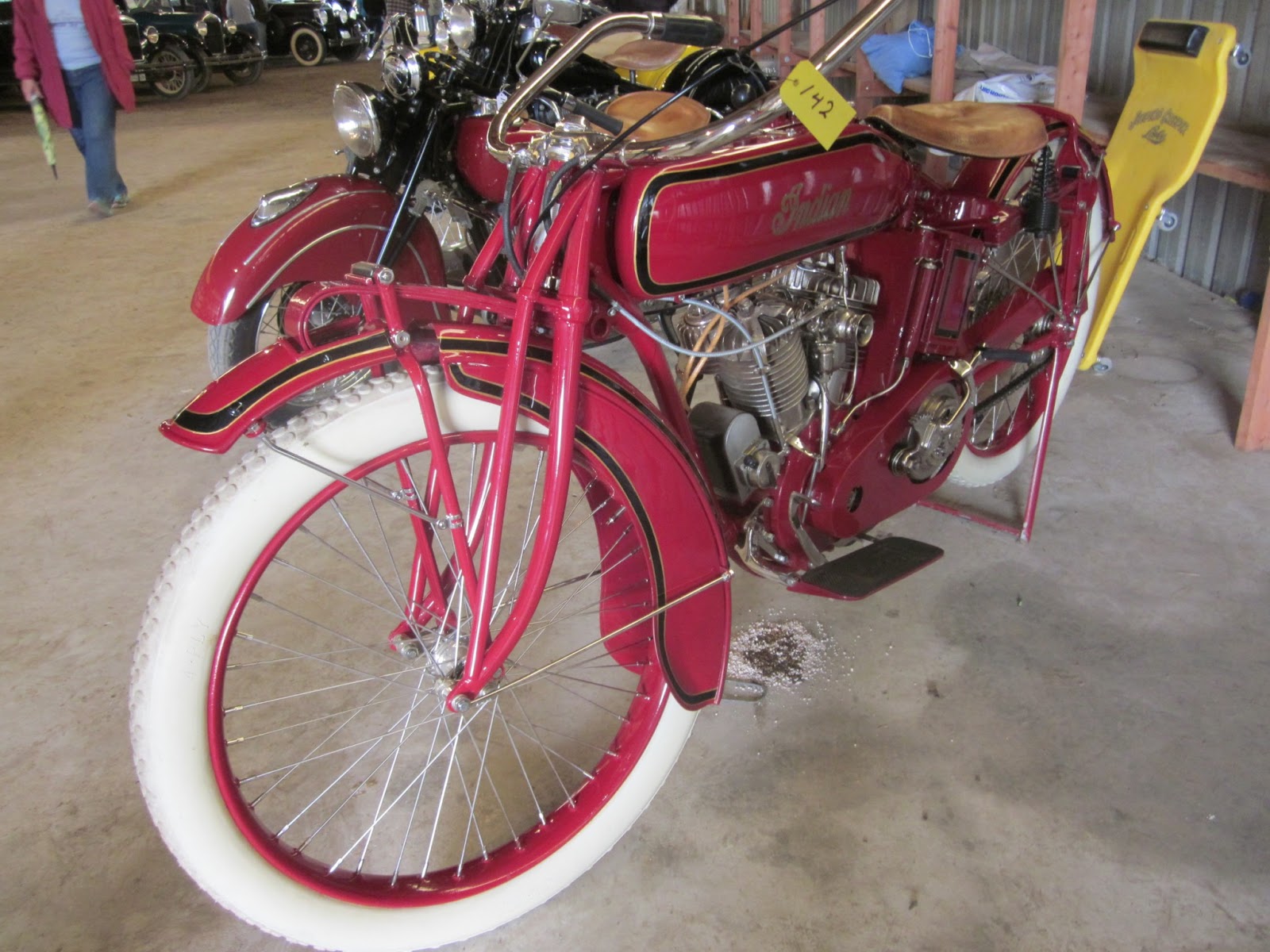 OldMotoDude 1918 Indian Power Plus part of the Ted Small estate