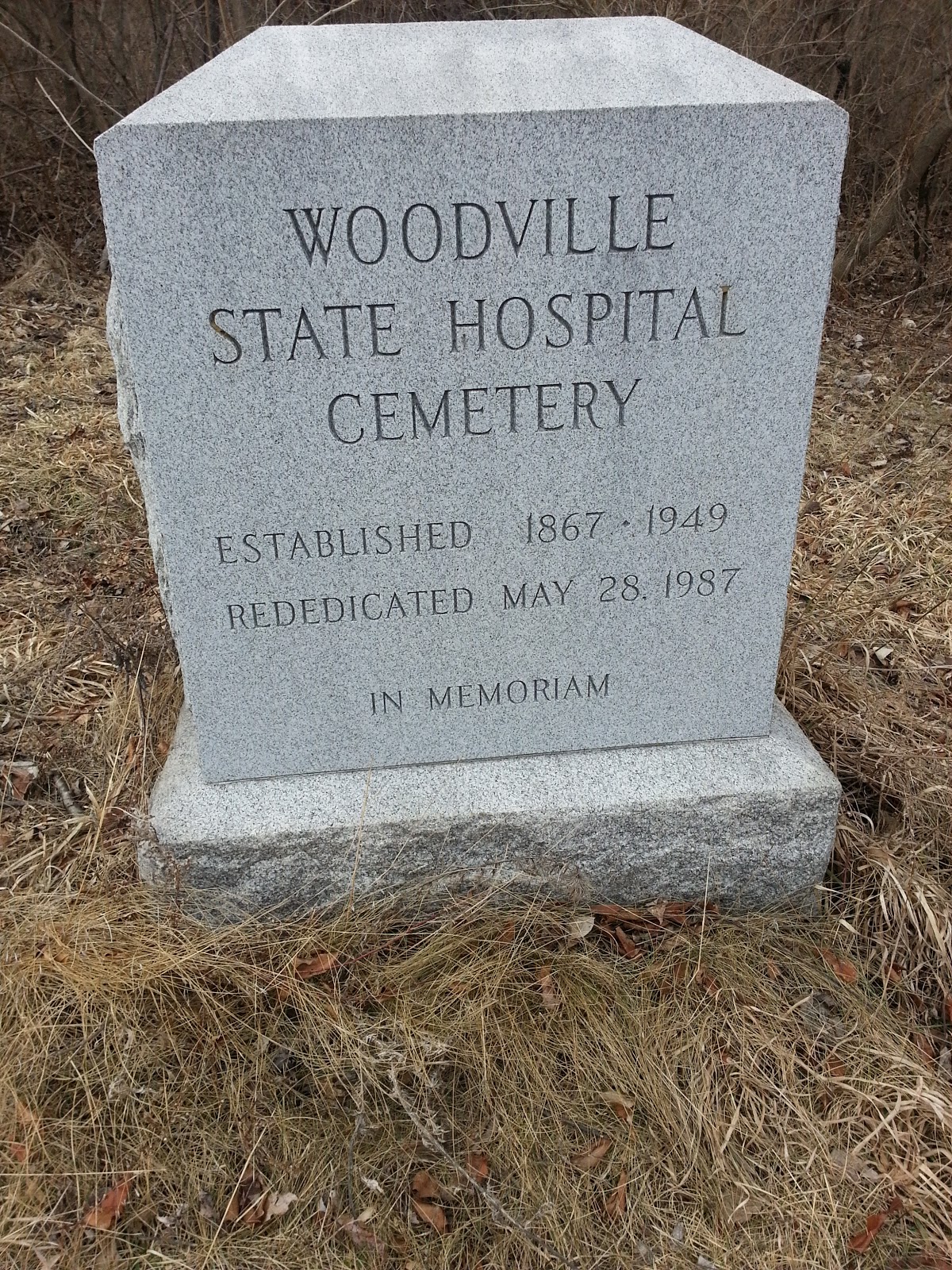 Long Ago, PA Woodville State Hospital, Collier