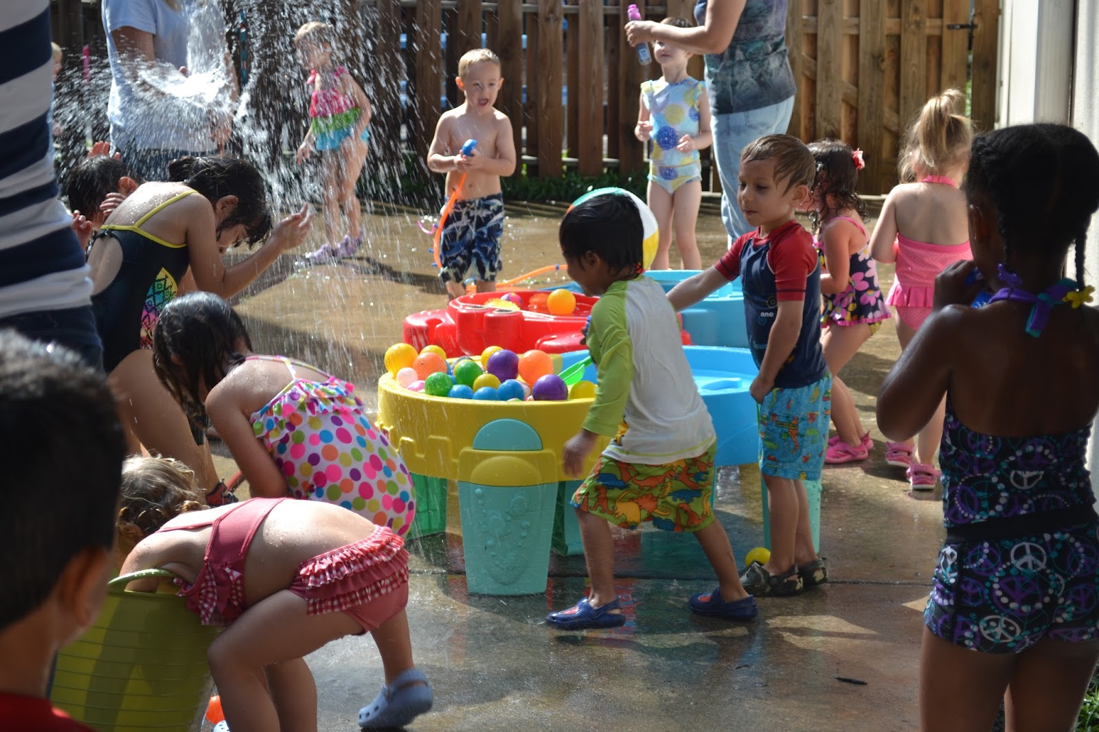 Splash Day & Kona Ice! Brighton Academy Kids Preschool, The Woodlands