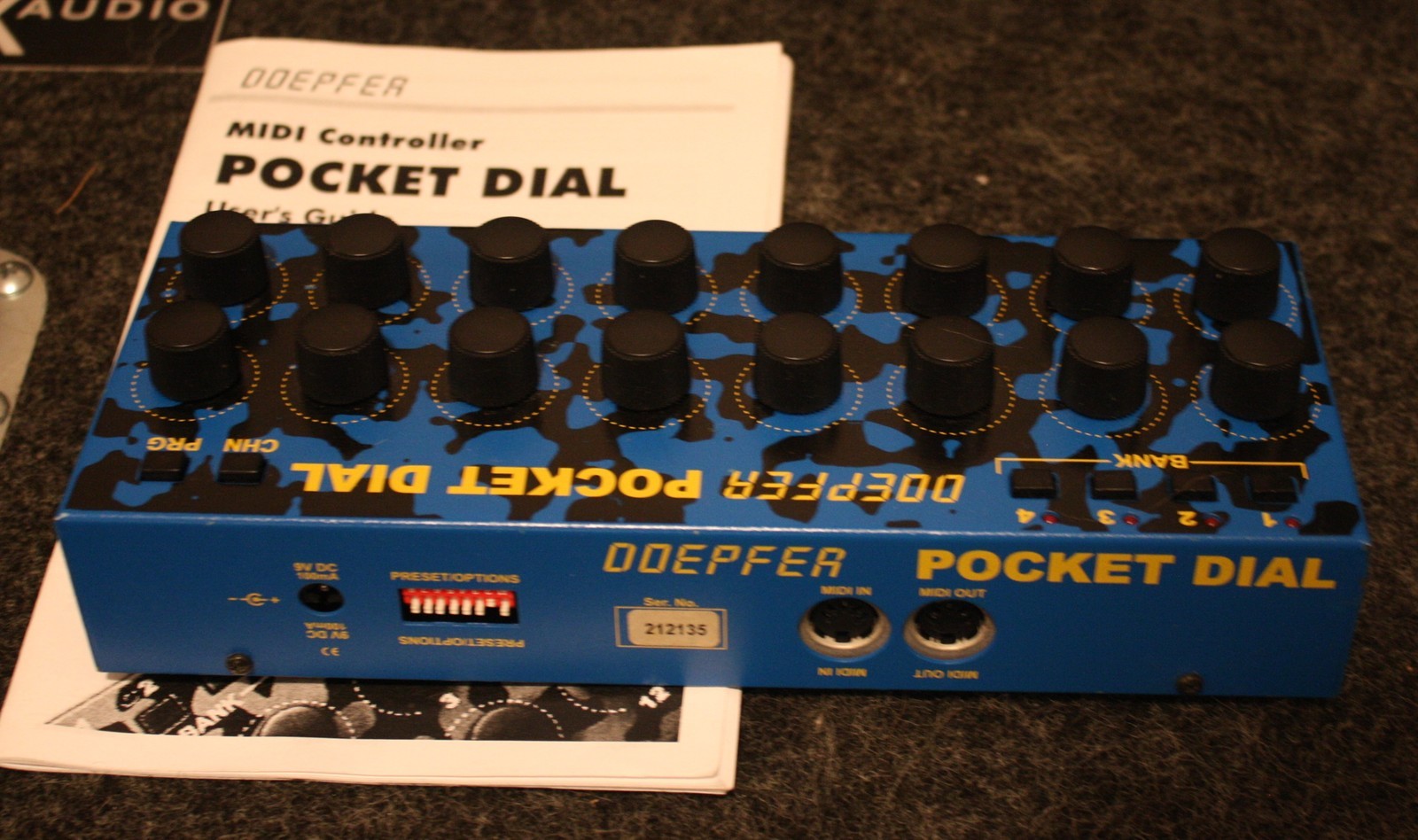 MATRIXSYNTH Doepfer Pocket Dial, MIDI controller