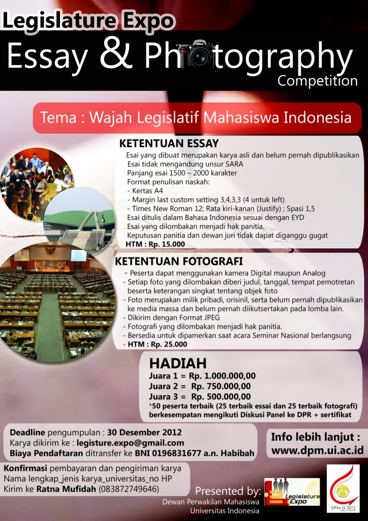 Photo essay layout design image