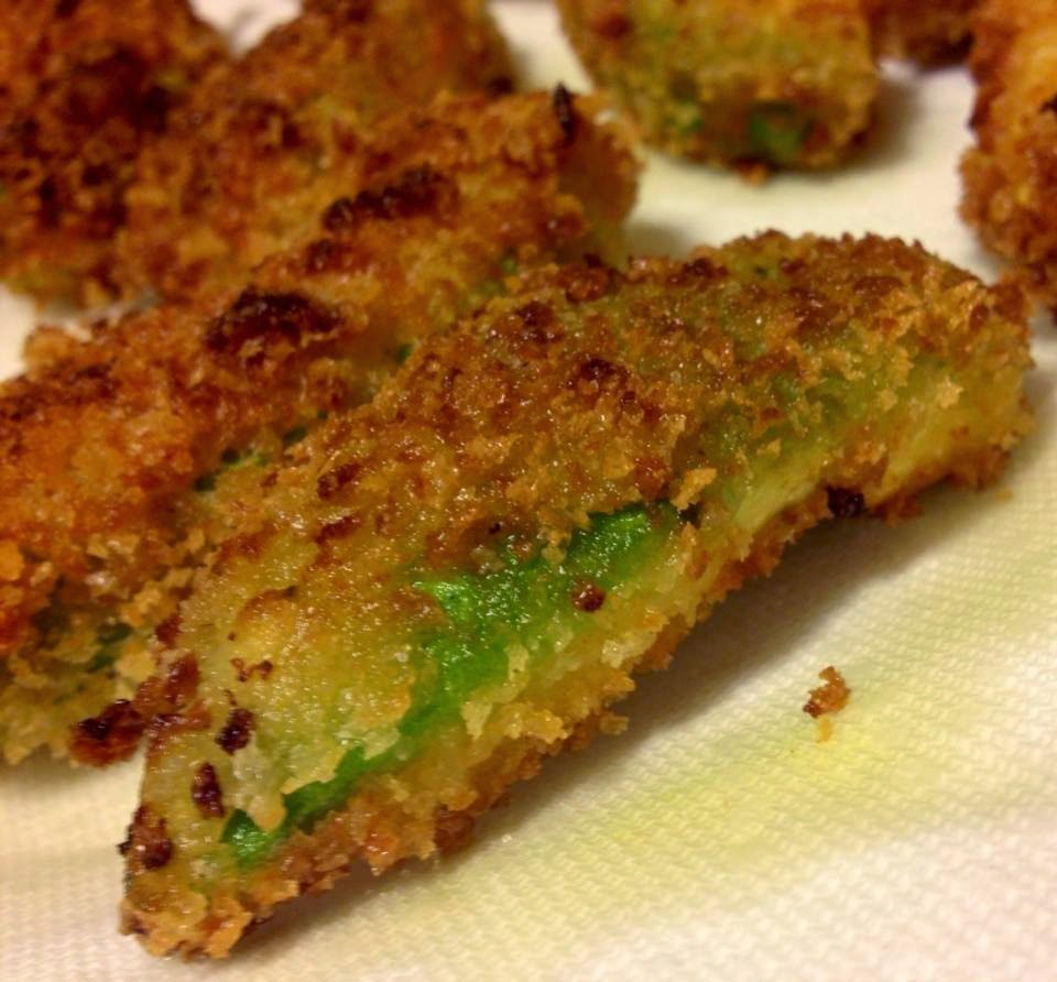 StayatHome Vegan Recipe Crispy Breaded Avocado Wedges