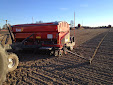  After snow… sowing with Tume JC Star XL 3000 seed drill