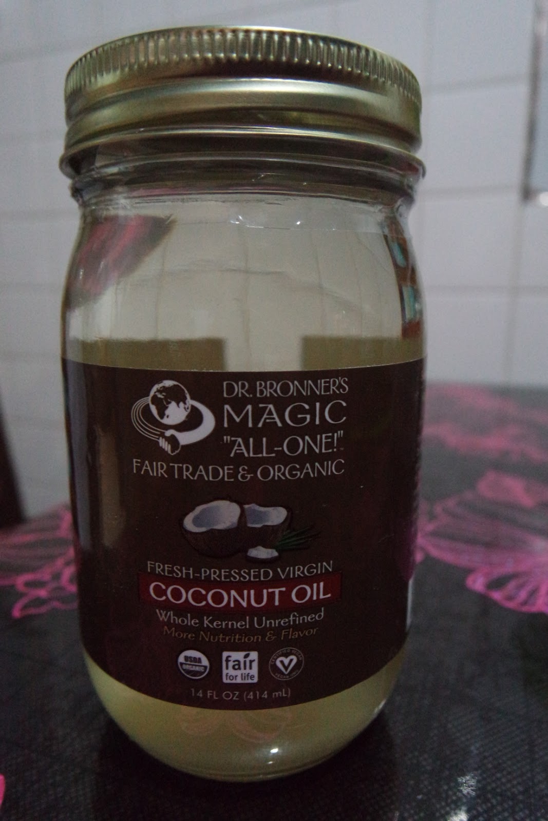 Mia's Review Dr. Bronner's Whole Kernel Organic Virgin Coconut Oil