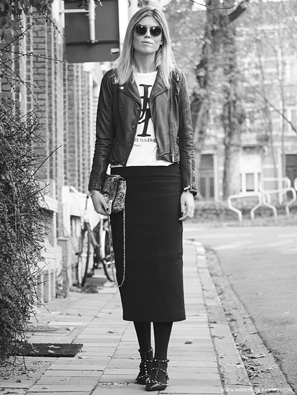 Outfit of the day, Dries Van Noten, La Redoute, Maje, Zara, mulberry, Falke, Valentino, Guess, iMaGiN, spell on me, ootd, style, fashion, blogger